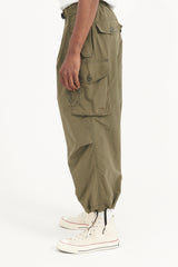 Oversized Cargo Pants - Khaki