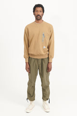 Light Sweat Pullover - Dark Beige