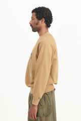 Light Sweat Pullover - Dark Beige