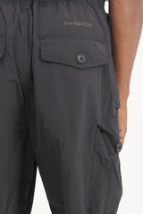 Oversized Cargo Pants - Black