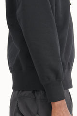 Light Sweat Pullover - Black