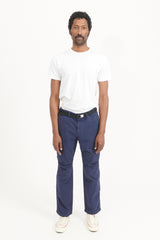 Trooper 6P Trousers Cotton Weather Cloth Overdyed - Navy