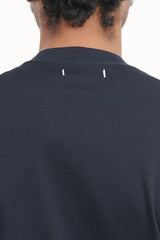 Dweller Cardigan C/N Jersey Ice Pack - Navy