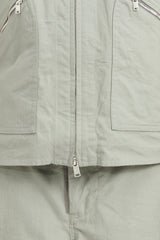 Rancher S/S Shirt Cotton Ripstop - Cement