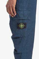 32229 Cupro Cotton Twill Pants Regular - Dark Blue