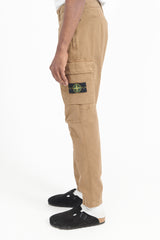 30404 Organic Cotton Broken Twill Pants Regular Tapered - Dark Beige