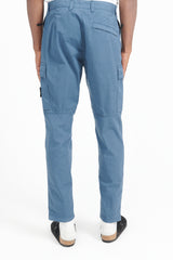 30410 Supima Cotton Twill Pants Regular Tapered - Dark Blue