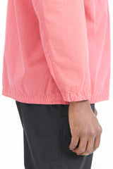 115WN Brushed Cotton Canvas Overshirt - Fuschia