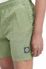 B0943 Nylon Metal Econyl Swim Trunks - Sage