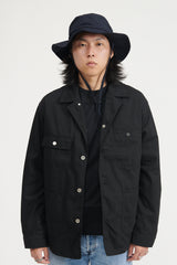 Rancher Jacket High Twist T/C Gabardine - Black