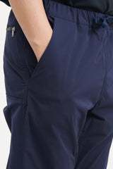 Coach Easy Rib Pants Poly Twill Stretch Dicros Solo - Navy