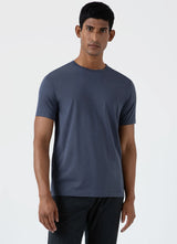Sunspel Classic T-Shirt - Slate Blue