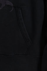 Raglan Hoodie Mermaid - Black