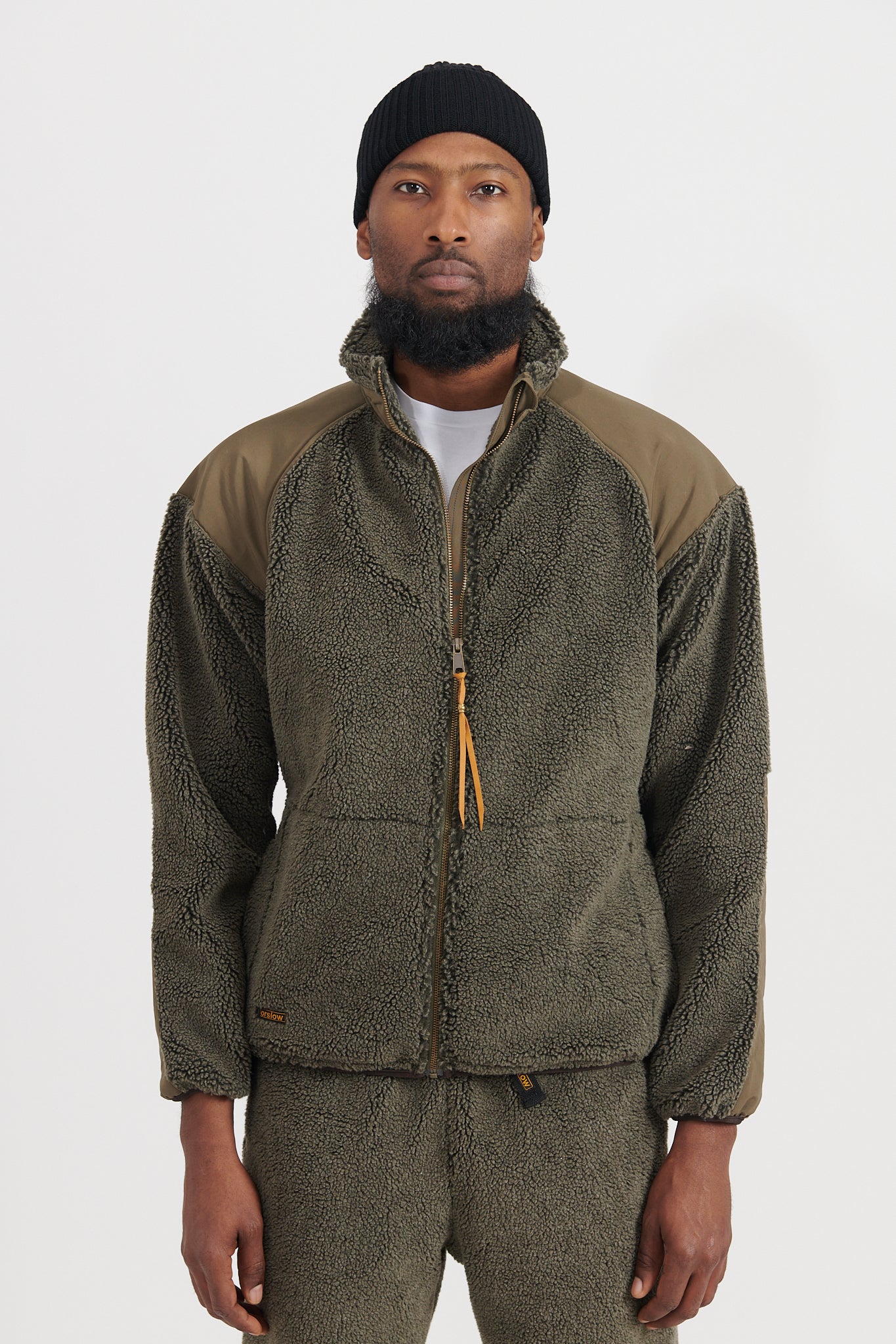 Boa Fleece Jacket - Army Green