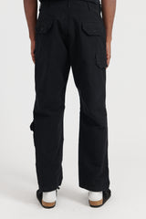 Flight Pant - Black Cotton Moleskin