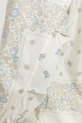 Dweller B.D. L/S Shirt Cotton Broad NOMA td Print - Off White