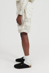 Dweller Easy Shorts 03 Cotton Twill NOMA td Print - Off White