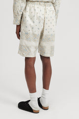 Dweller Easy Shorts 03 Cotton Twill NOMA td Print - Off White