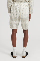 Dweller Easy Shorts 03 Cotton Twill NOMA td Print - Off White