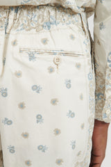 Dweller Easy Shorts 03 Cotton Twill NOMA td Print - Off White