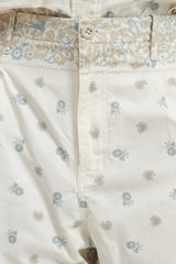 Dweller Easy Shorts 03 Cotton Twill NOMA td Print - Off White