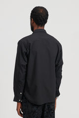 Rancher Full Zip L/S Shirt Cotton Ripstop Overdyed - Black