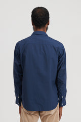 Rancher Full Zip L/S Shirt Cotton Ripstop Overdyed - Indigo