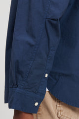 Rancher Full Zip L/S Shirt Cotton Ripstop Overdyed - Indigo
