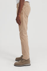 Dweller 5P Jeans 01 T/C Cord Sulfur Dyed VW - Beige