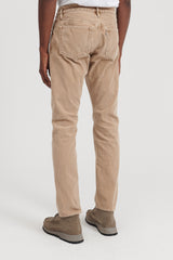 Dweller 5P Jeans 01 T/C Cord Sulfur Dyed VW - Beige
