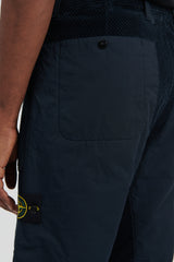 31711 Corduroy Fatigue Pants - Navy Blue
