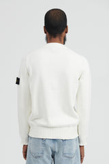 506A2 Winter Cotton Crewneck Knit - Natural
