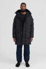 70123 Garment Dyed Crinkle Reps R-NY Down Parka - Black