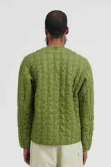 40811 Quilted Nylon Liner Jacket - Olive
