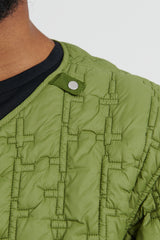 40811 Quilted Nylon Liner Jacket - Olive