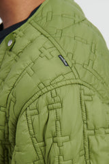 40811 Quilted Nylon Liner Jacket - Olive