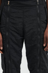 31619 Nylon Metal in Econyl Cargo Pants - Black