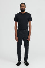 303L1 Stretch Broken Twill Cotton Pants - Black
