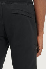 64520 Brushed Cotton Fleece Sweat Pants  - Black