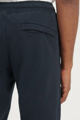 64520 Brushed Cotton Fleece Sweat Pants - Navy Blue