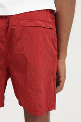 B0943 Nylon Metal Econyl Swim Trunks - Red
