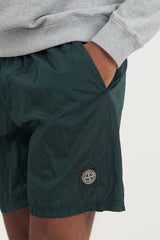 B0943 Nylon Metal Econyl Swim Trunks - Petrol