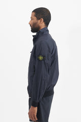 42822 Garment Dyed Crinkle Reps Nylon Jacket - Navy Blue