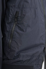 42822 Garment Dyed Crinkle Reps Nylon Jacket - Navy Blue
