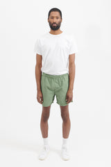 B0946 Brushed Nylon Swim Trunks - Sage