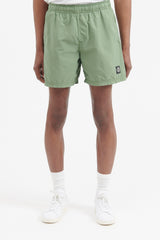 B0946 Brushed Nylon Swim Trunks - Sage
