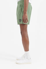 B0946 Brushed Nylon Swim Trunks - Sage