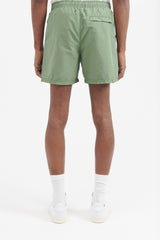 B0946 Brushed Nylon Swim Trunks - Sage