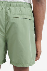 B0946 Brushed Nylon Swim Trunks - Sage