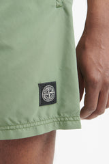 B0946 Brushed Nylon Swim Trunks - Sage